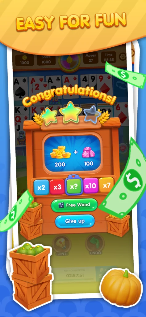 Solitaire Acres - Easy & Win paga