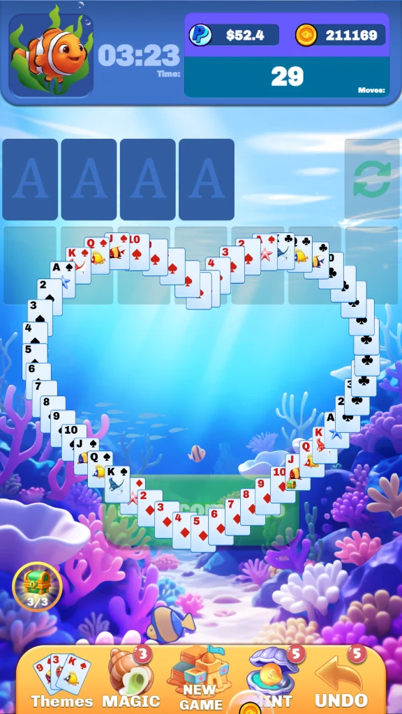 Fish Solitaire: Classic paga