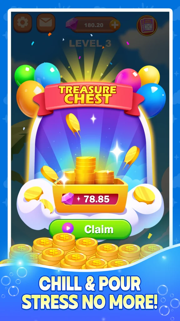 Cuter Chaos Water Sort paga