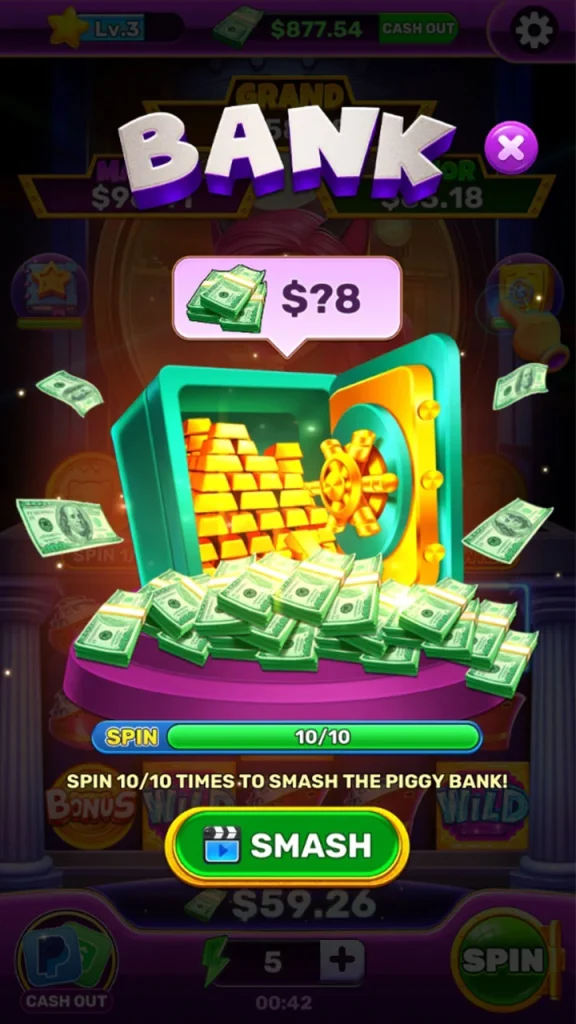 Bank Heist Slots paga