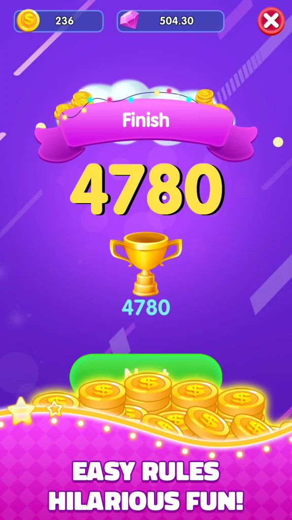 Tap 2 Rich: Lucky Winner paga