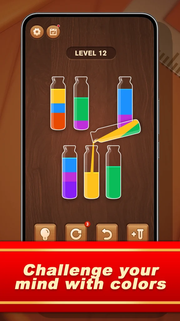 Pouring & Match: Liquid Sort paga