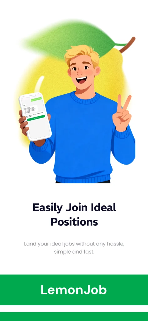 LemonJob: Find part-time Jobs paga