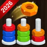 Ordena Tuercas: Puzzle Colores – ¿paga dinero real o no?