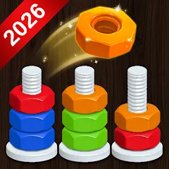 Ordena Tuercas: Puzzle Colores – ¿paga dinero real o no?